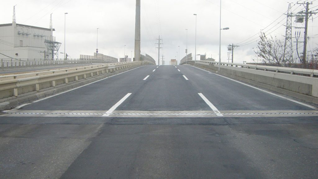 白石環状跨線橋補修工事