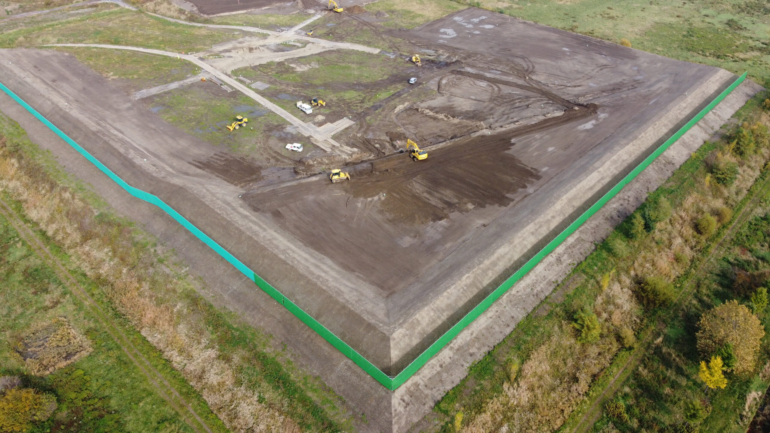 東米里地区（Ｄブロック）載荷盛土工事